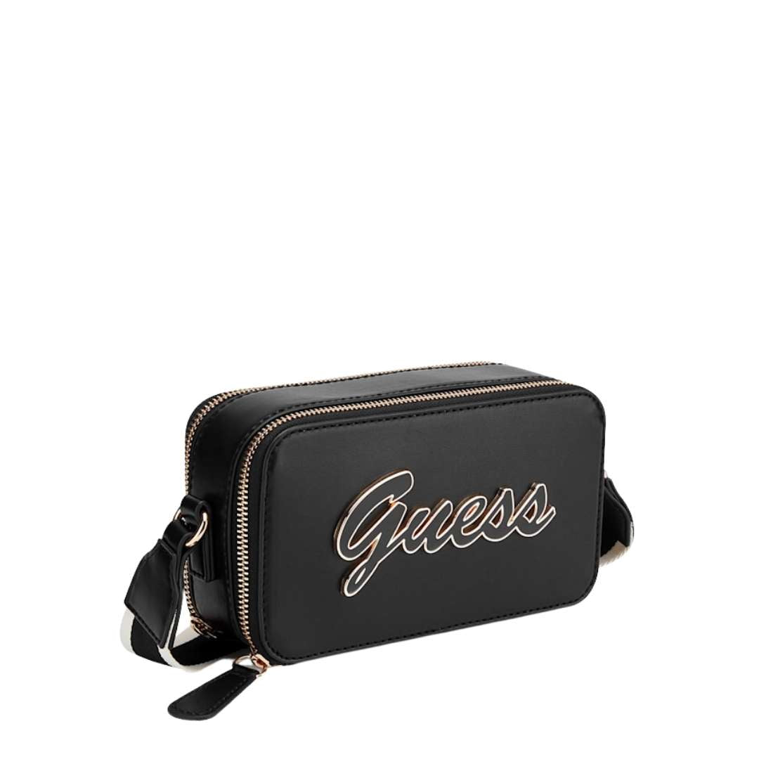 Bolso bandolera mini con doble cremallera