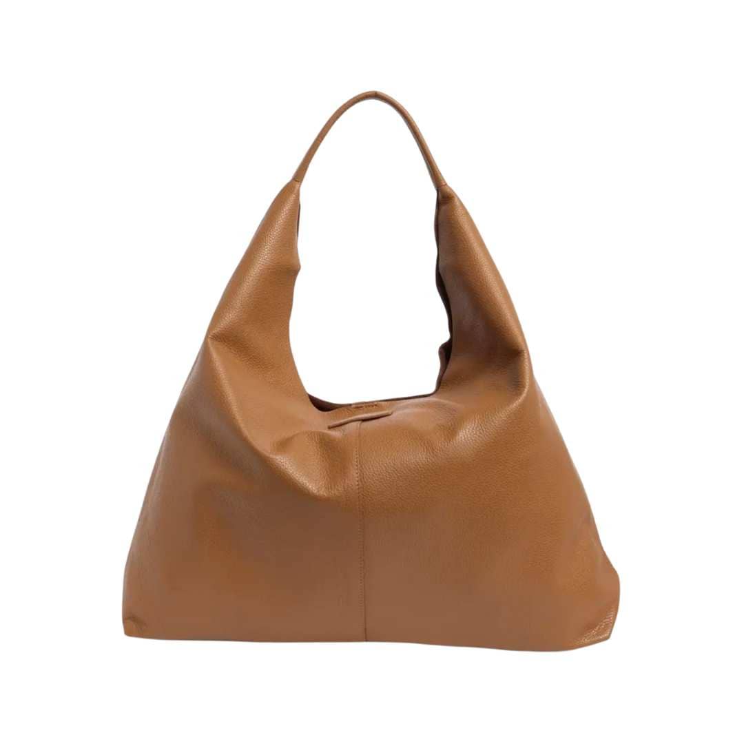 Hobo bag en PIEL LARGE