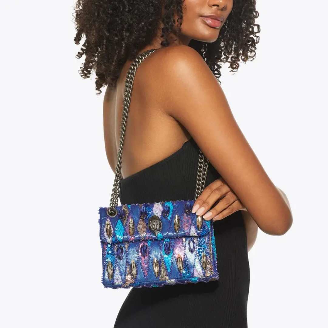 Crossbody mini con lentejuelas