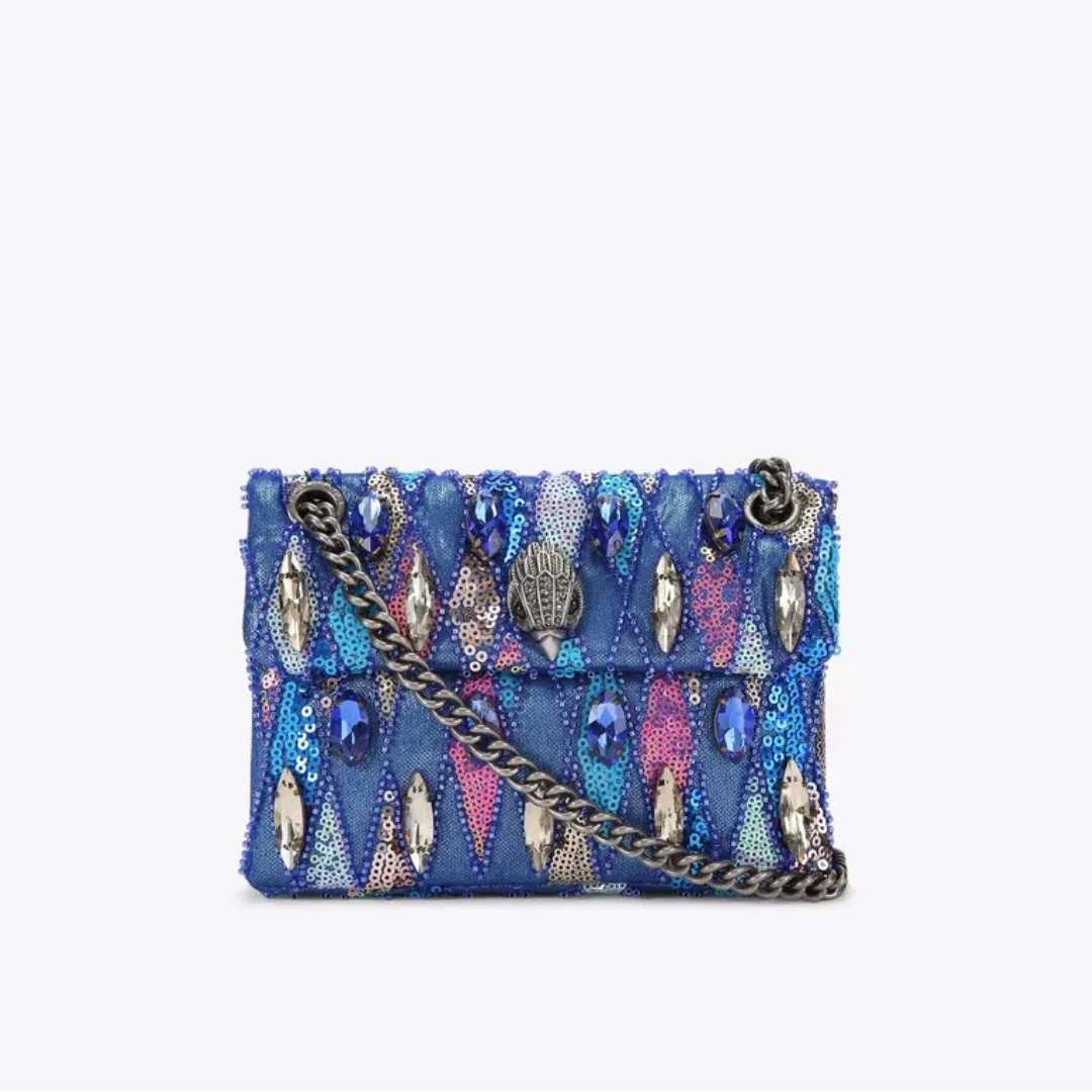 Crossbody mini con lentejuelas