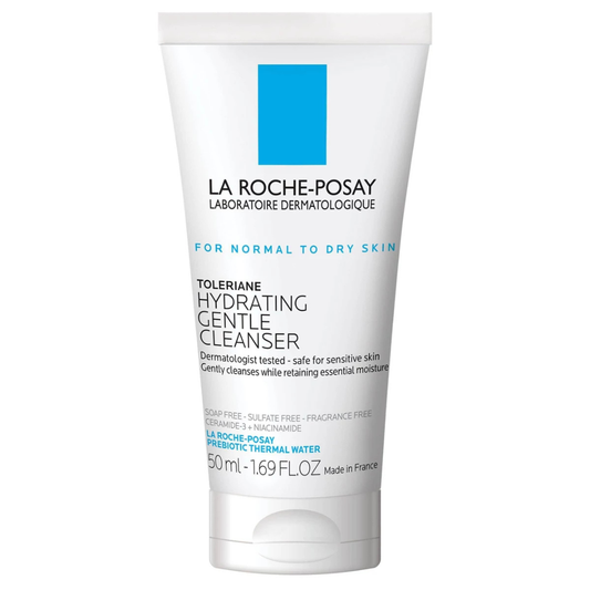 La Roche Posay Toleriane Limpiador facial hidratante - Tamaño de viaje - 1,69 fl oz