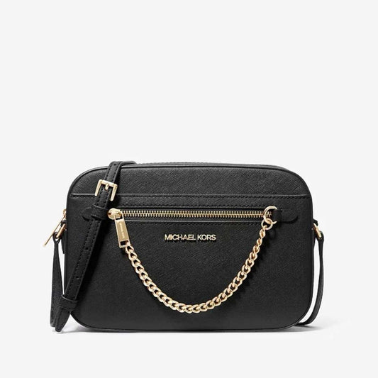 Jet Set negro Crossbody Bag