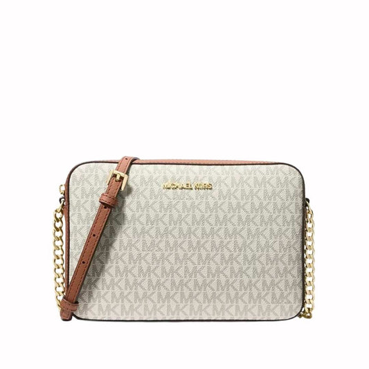 Jet set large Saffiano Monogram