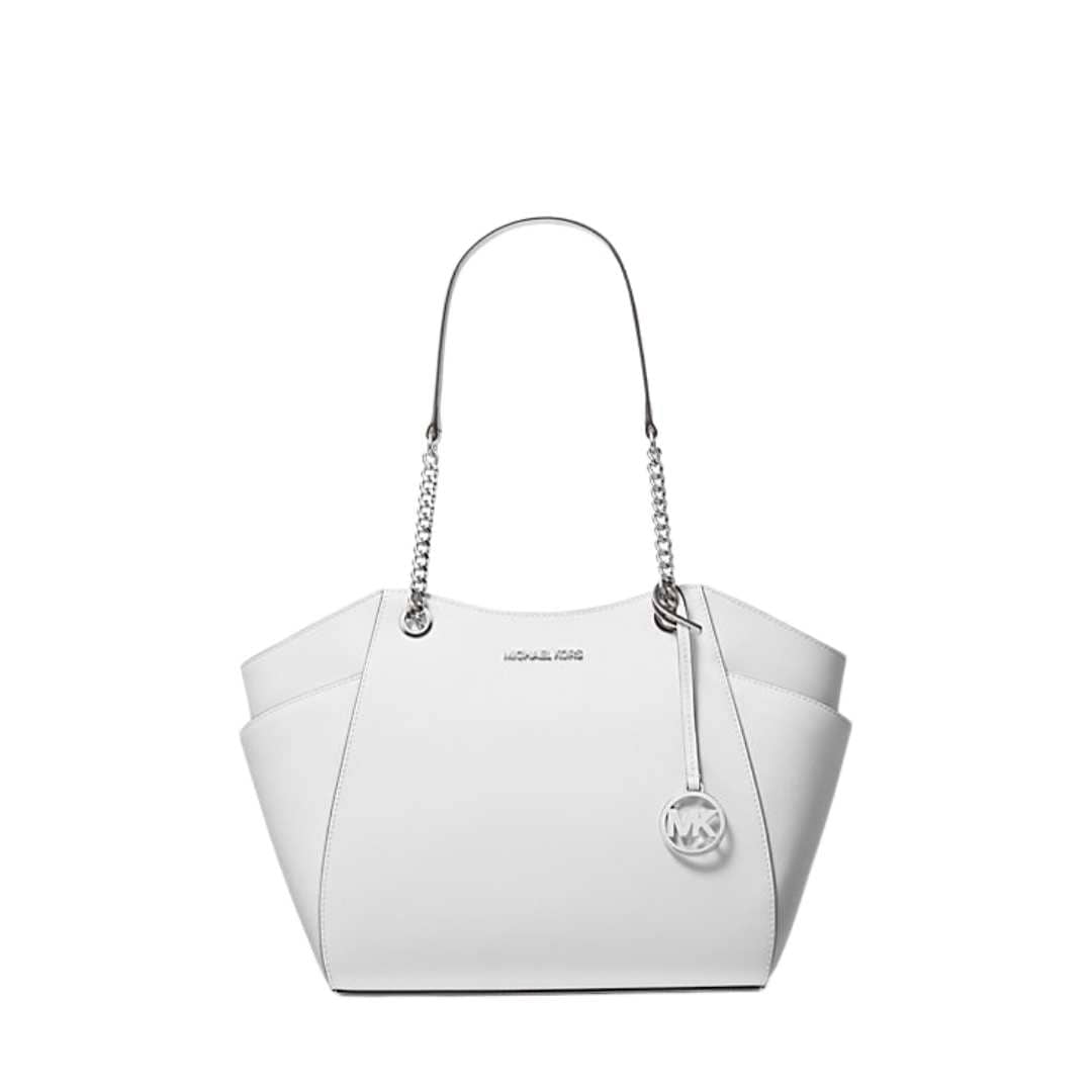 Jet Set piel saffiano bolso al hombro monograma