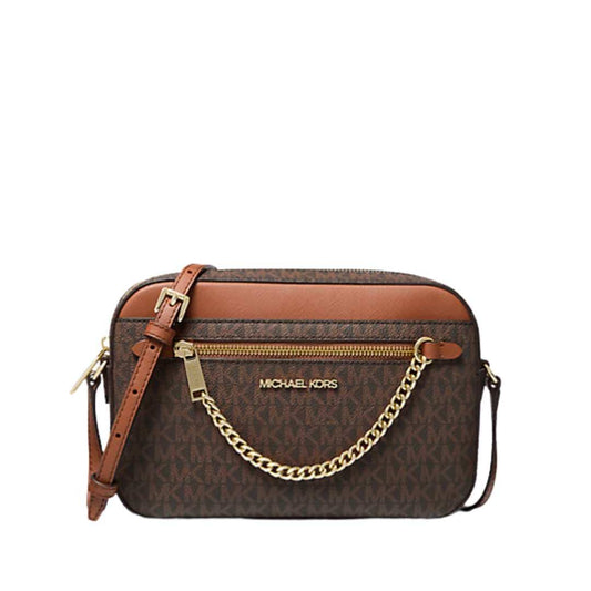 Jet Set Large Logo Crossbody Bag