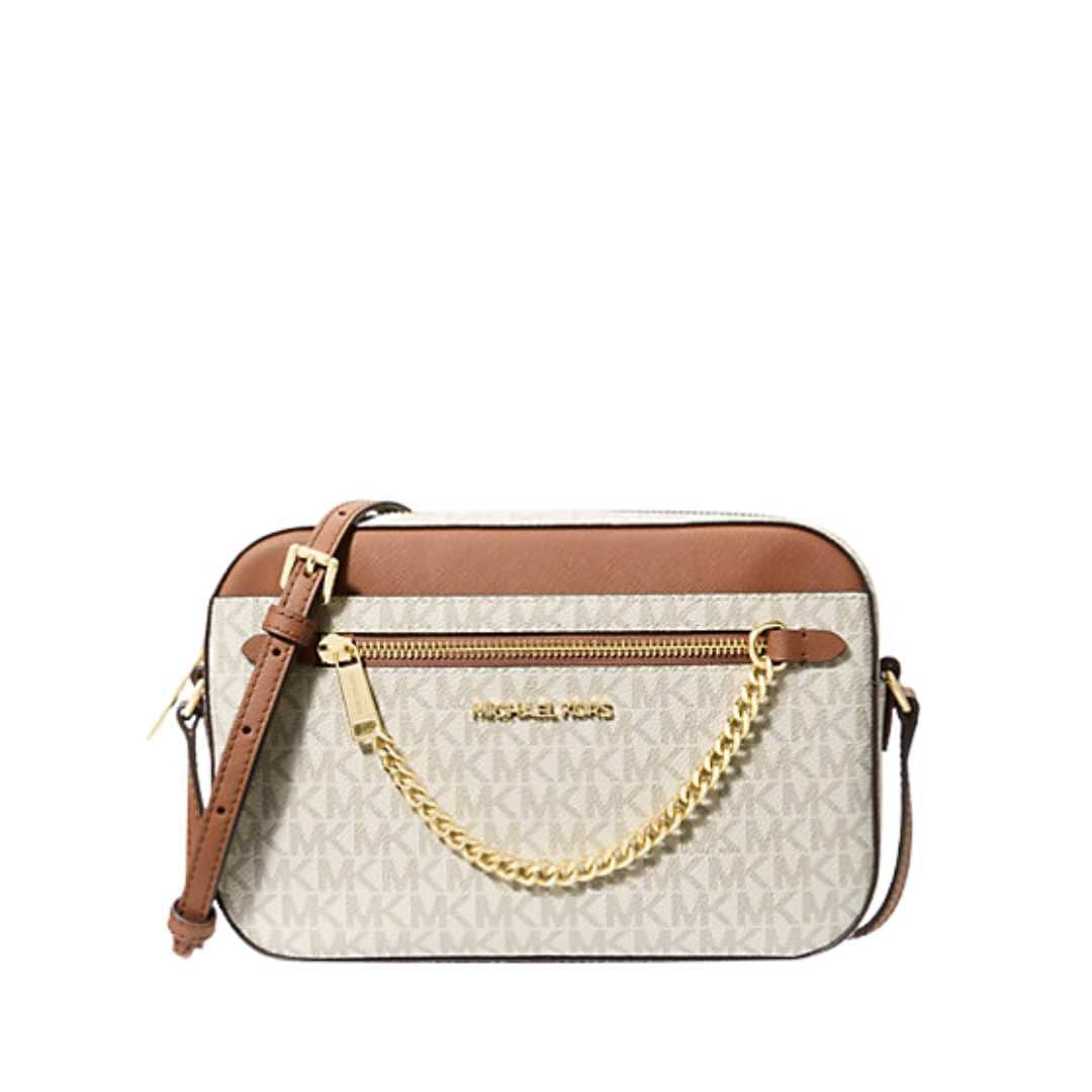 Jet Set Large Logo Crossbody Bag