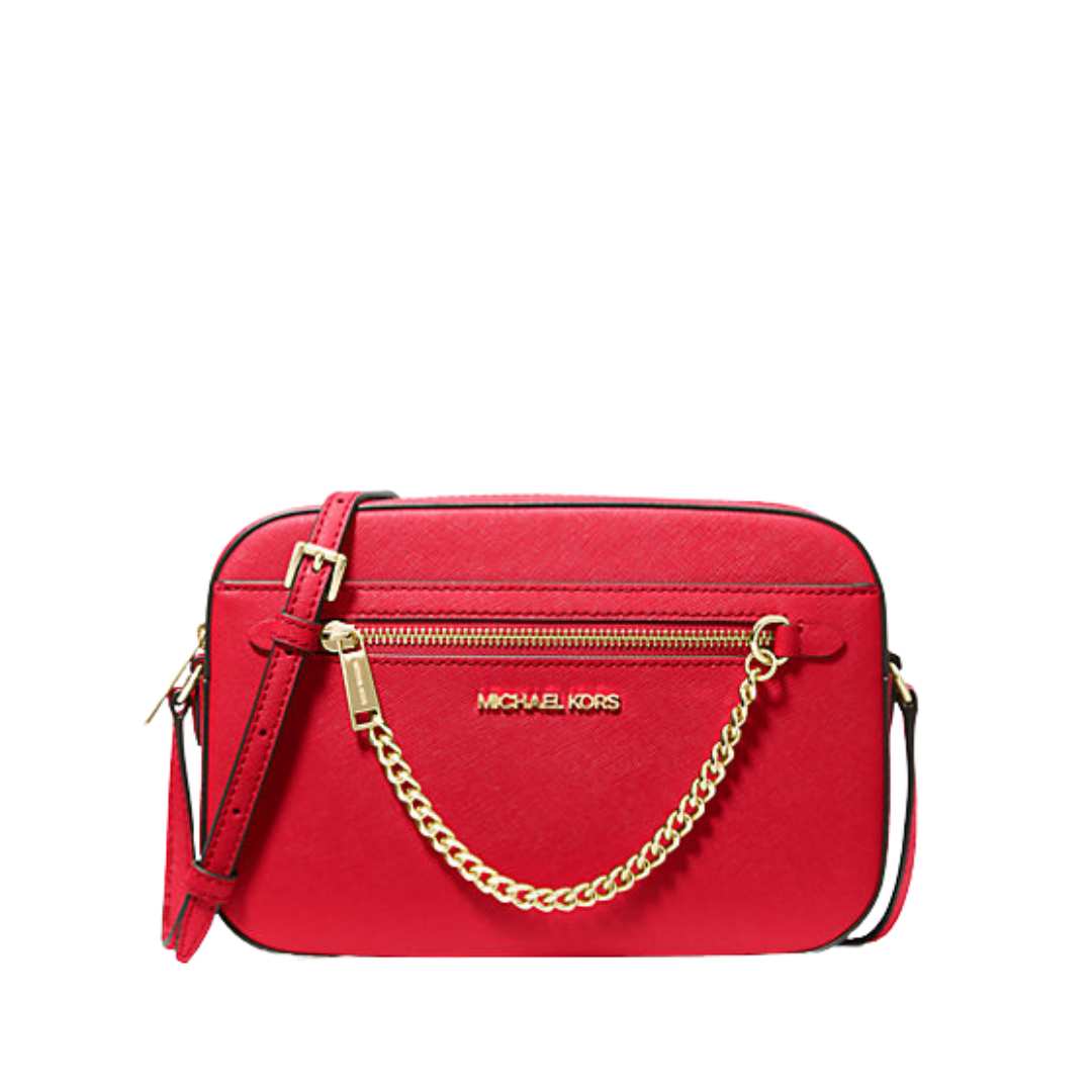 Jet Set Large Logo Crossbody Bag