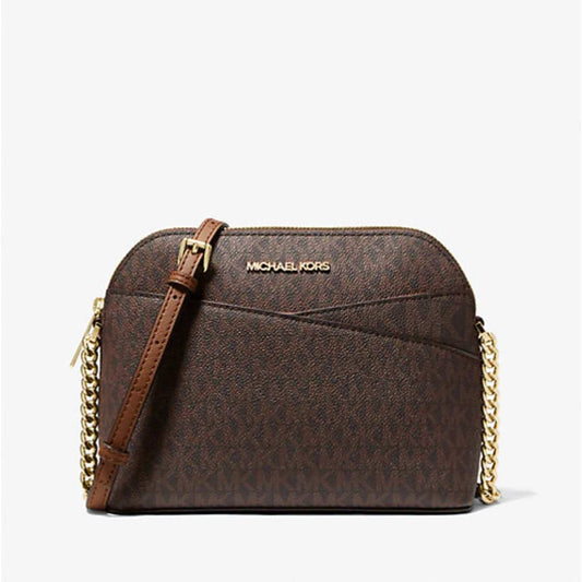 Jet Set Large Logo Crossbody Bag monogram