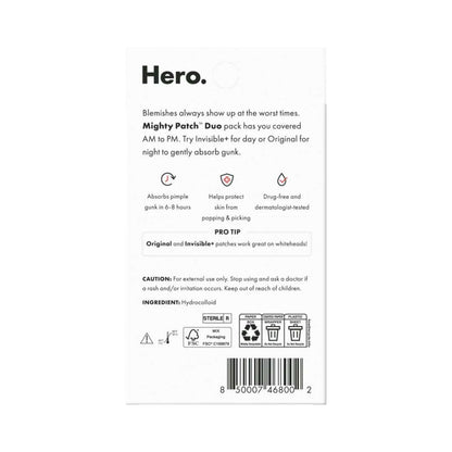 Hero Mighty Patch duo 12 unidades