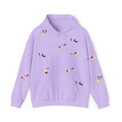 Sudadera cuello redondo mezcla pesada con Bordado "Tennis Citizen II"