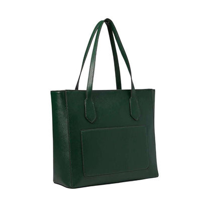 Tote bag verde obscuro