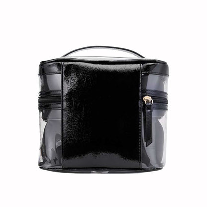 Neceser para maquillaje - Set 4 piezas Negro acolchado
