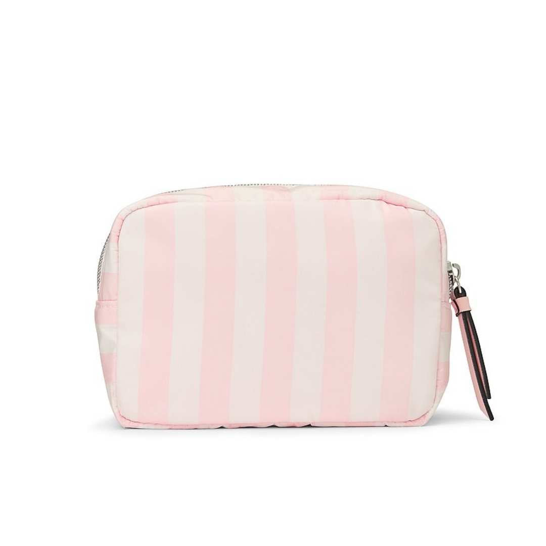 Neceser para maquillaje Boxy Case - Rayas Rosa
