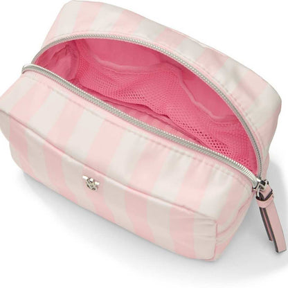 Neceser para maquillaje Boxy Case - Rayas Rosa