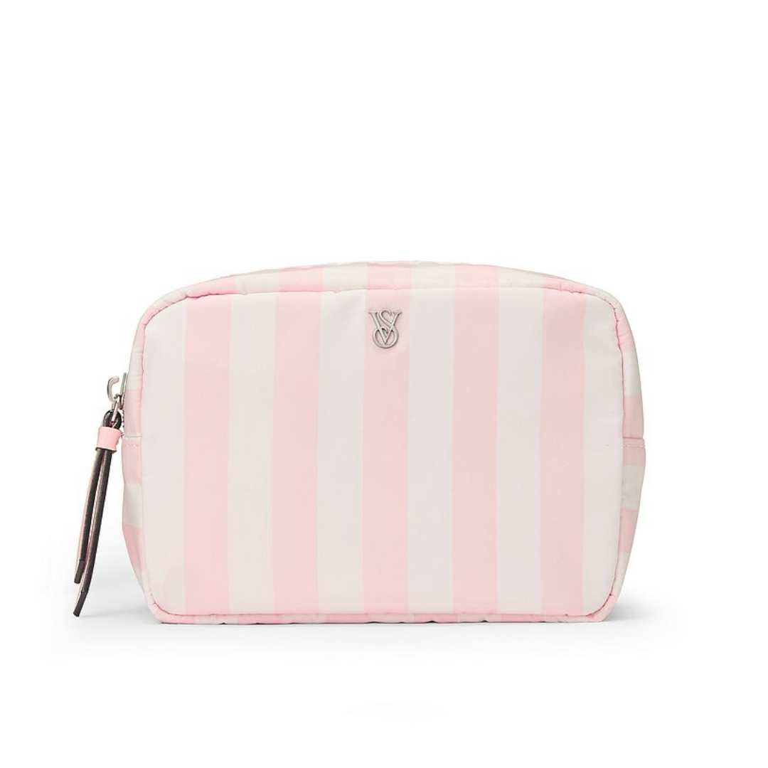 Neceser para maquillaje Boxy Case - Rayas Rosa