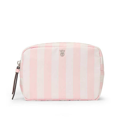 Neceser para maquillaje Boxy Case - Rayas Rosa