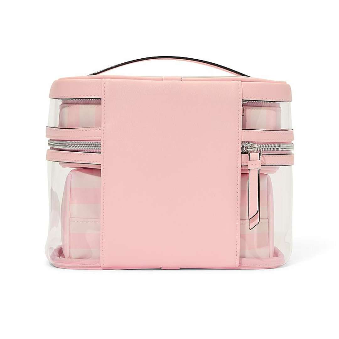 Neceser para maquillaje - Set 4 piezas Clásico rosa