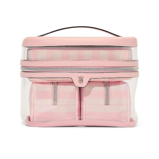 Neceser para maquillaje - Set 4 piezas Clásico rosa
