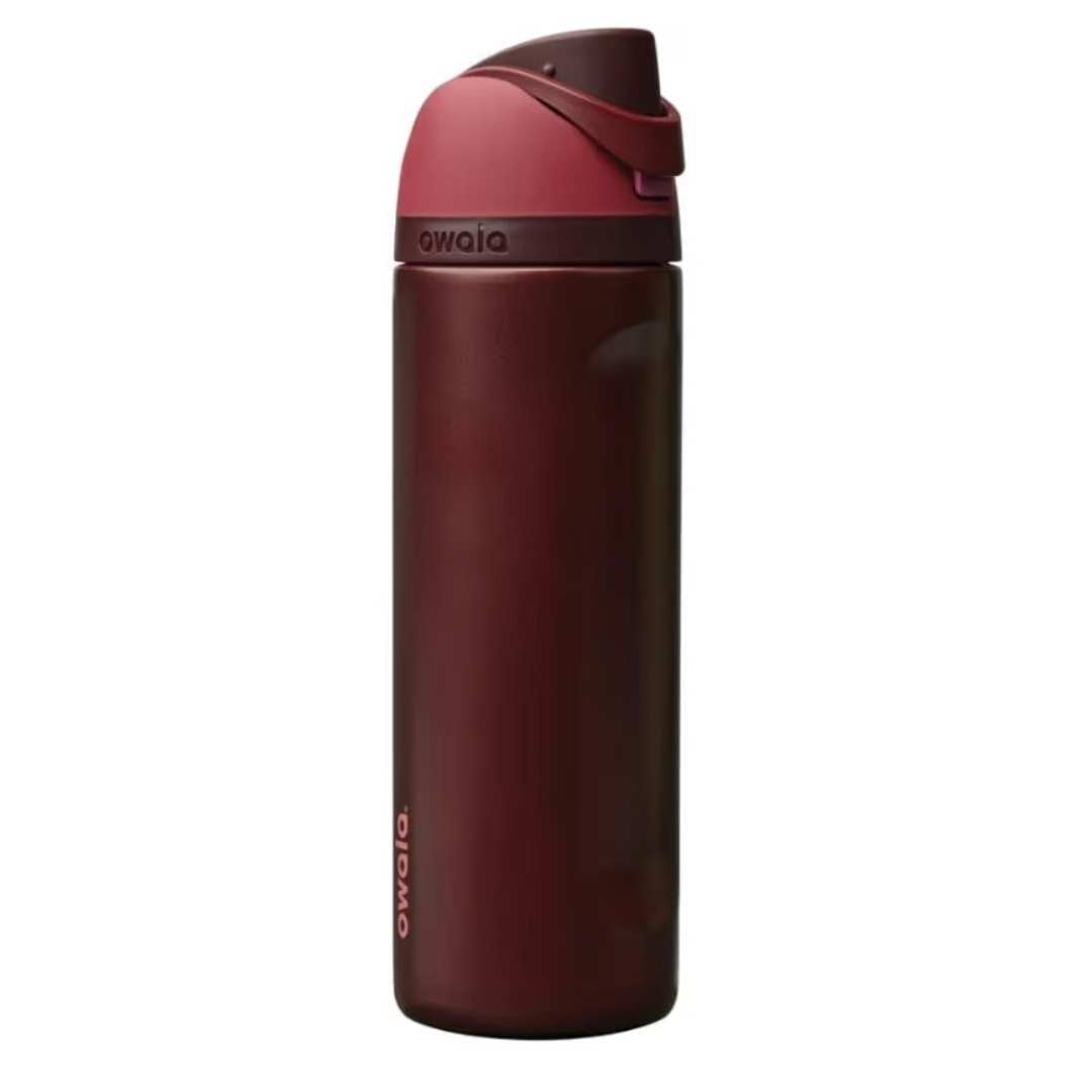 Owala FreeSip 24 oz Water Bottle - Black Cherry