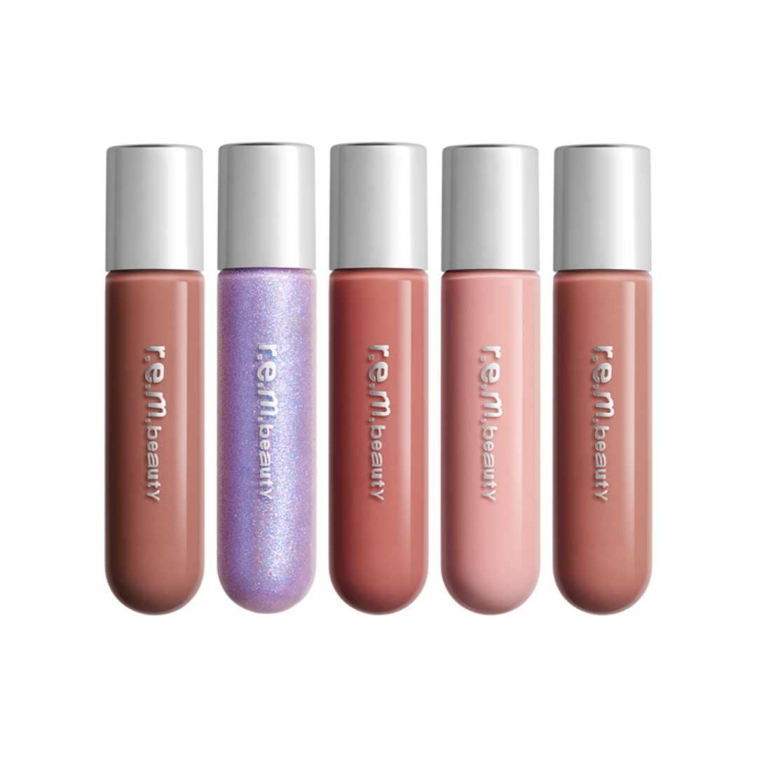 Plumping lip gloss set