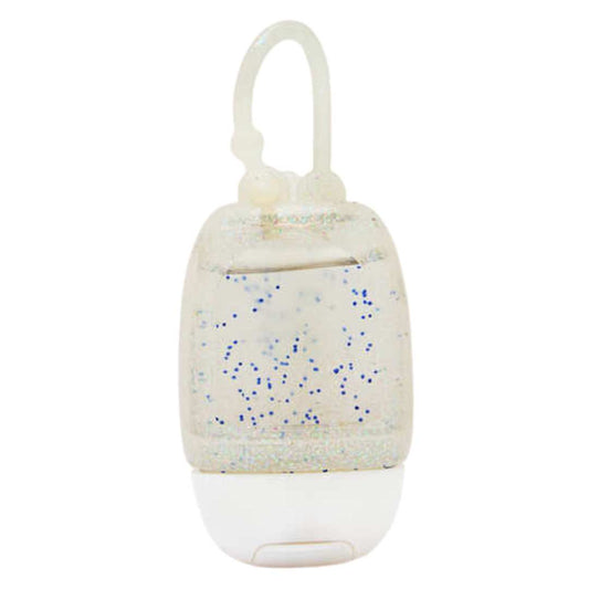 White Glitter Holder gel.