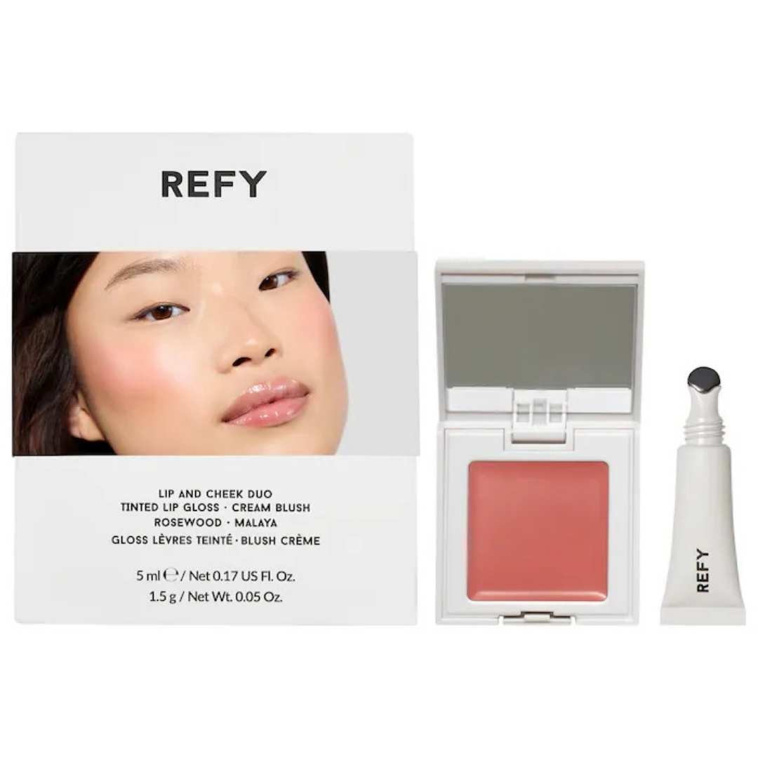 REFY - Lip gloss and Cheeck duo Set