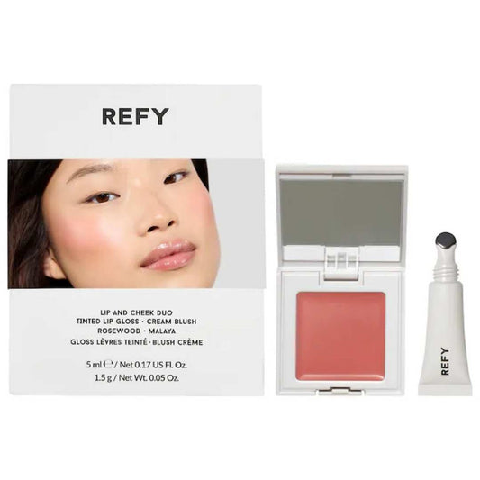 REFY - Lip gloss and Cheeck duo Set