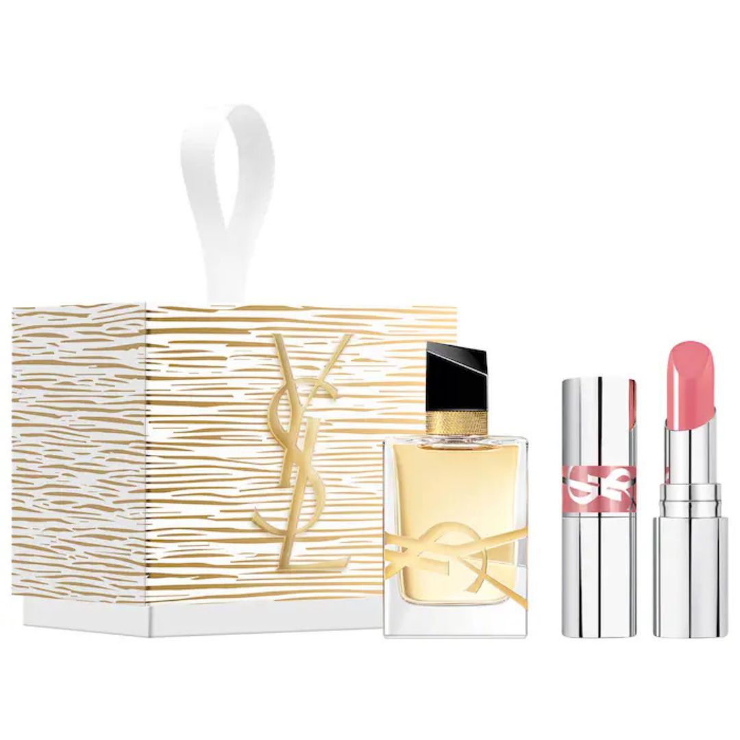 Mini Libre Eau de Parfum + Loveshine Lipstick Duo Gift Set -YSL