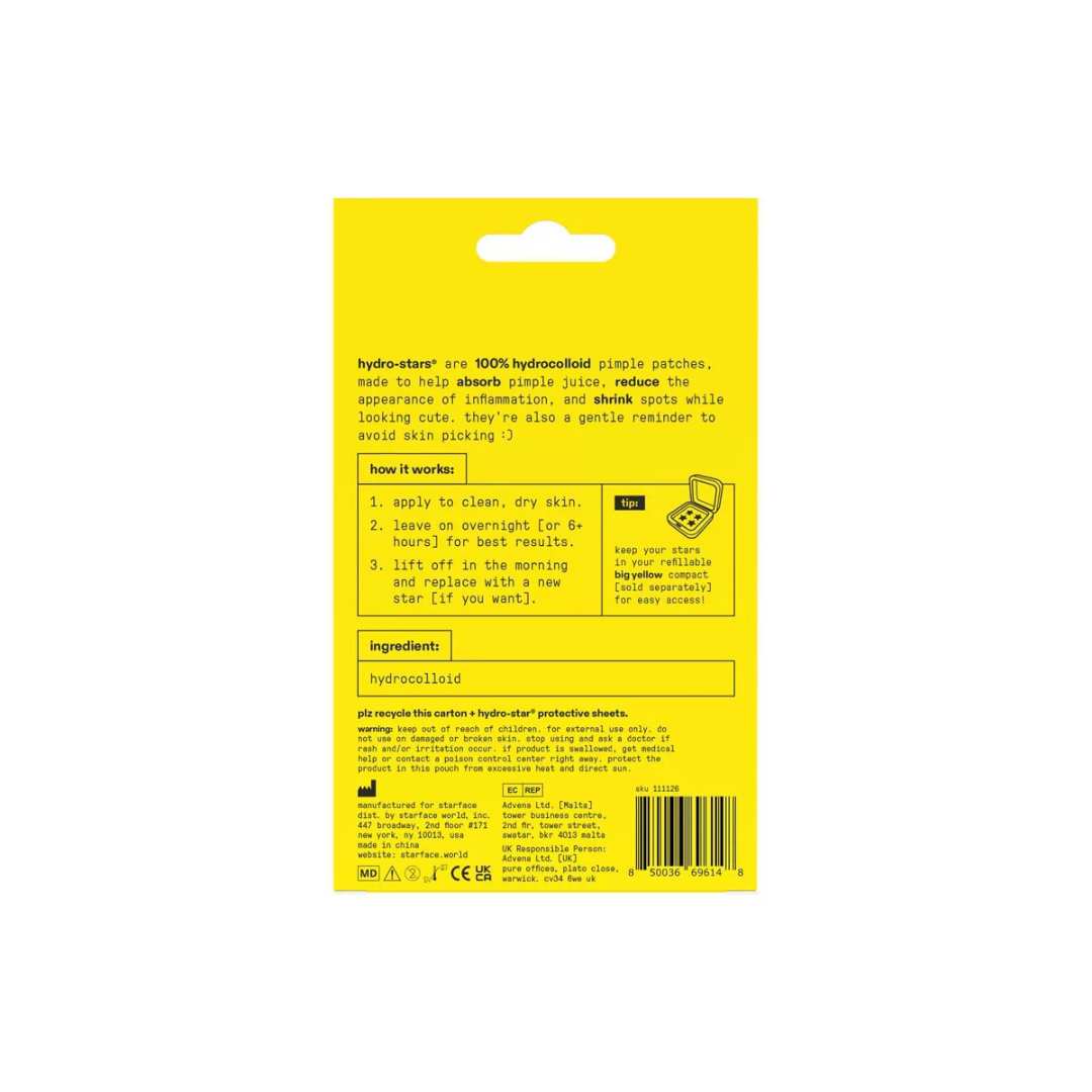 Starface Hydro-Star Set de parches hidrocoloides Amarillo 16pz