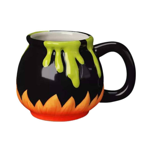 Taza de barro con caldero de poción de Halloween 465 ML