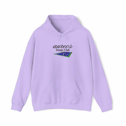 Sudadera cuello redondo mezcla pesada con Bordado "Aureos Tennis Club"