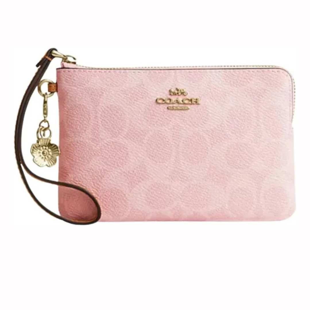 WRISTLET Rose print con charm
