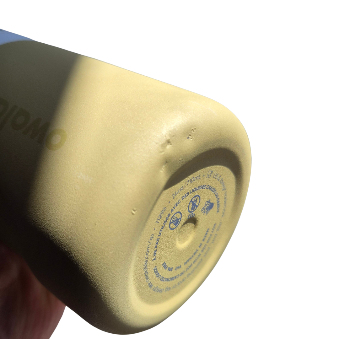 Owala FreeSip 24 oz Water Bottle - Amarillo Bebé