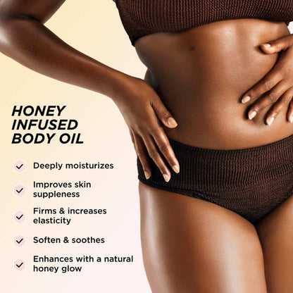 Honey Infused Body oil.