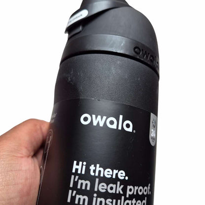 Owala FreeSip 24 oz Water Bottle - negro